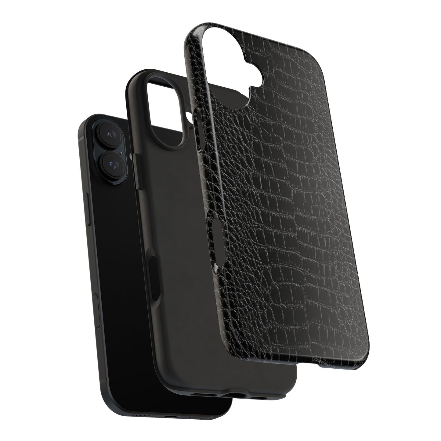 Black Crocodile Skin