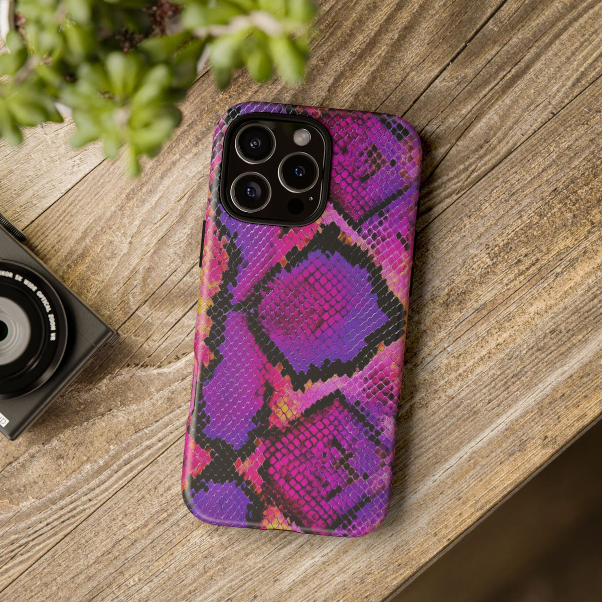 Purple Snake Skin