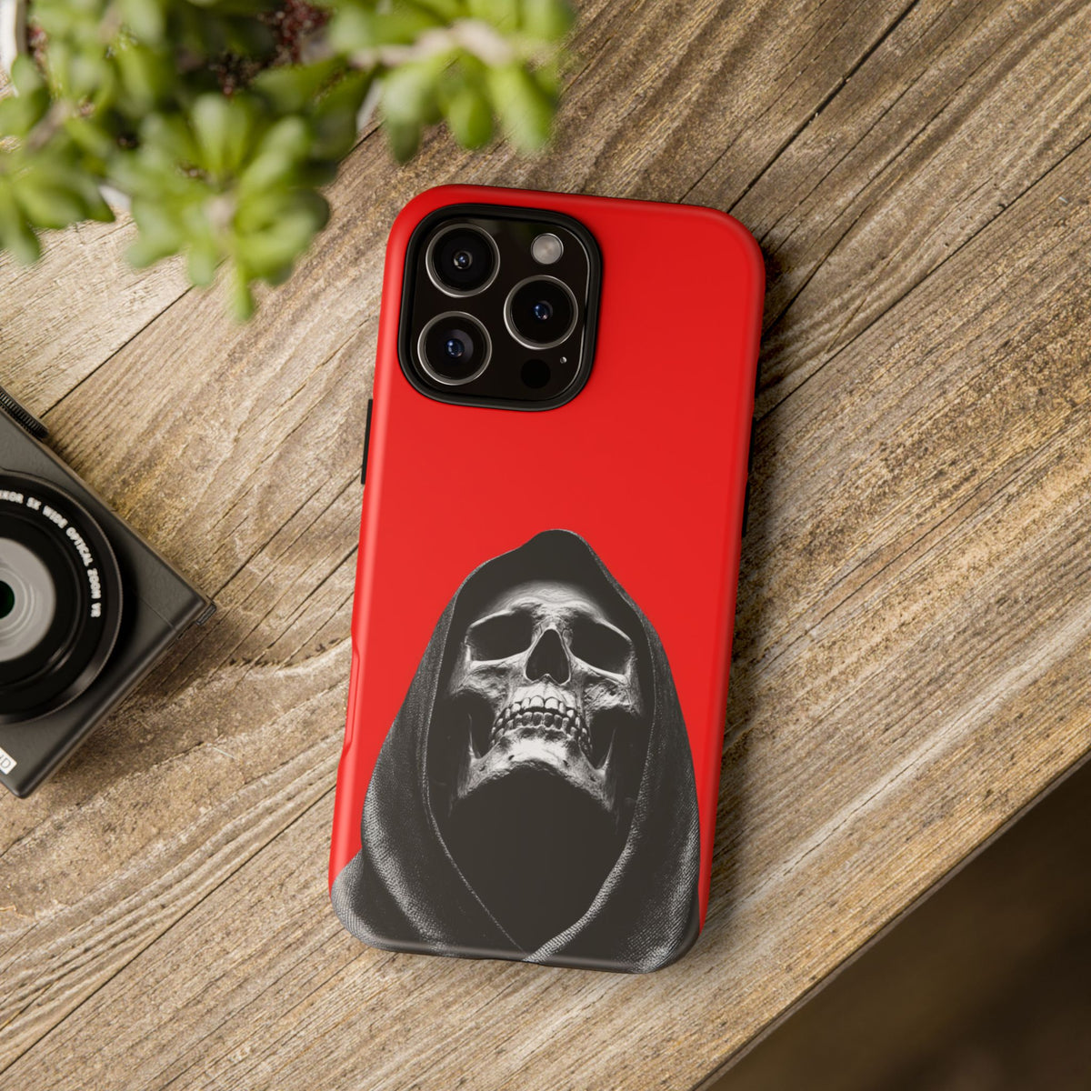 Reaper Skull (Red BG)