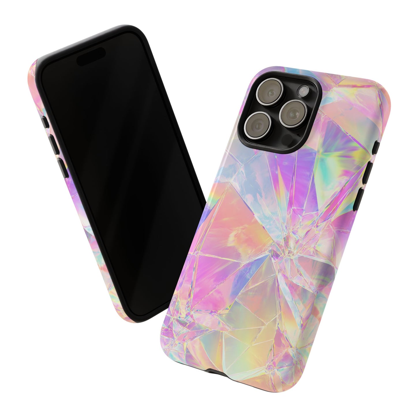 Iridescent Shards Phone Case (iPhone X - iPhone 17 Pro Max) [TOUGH CASE]