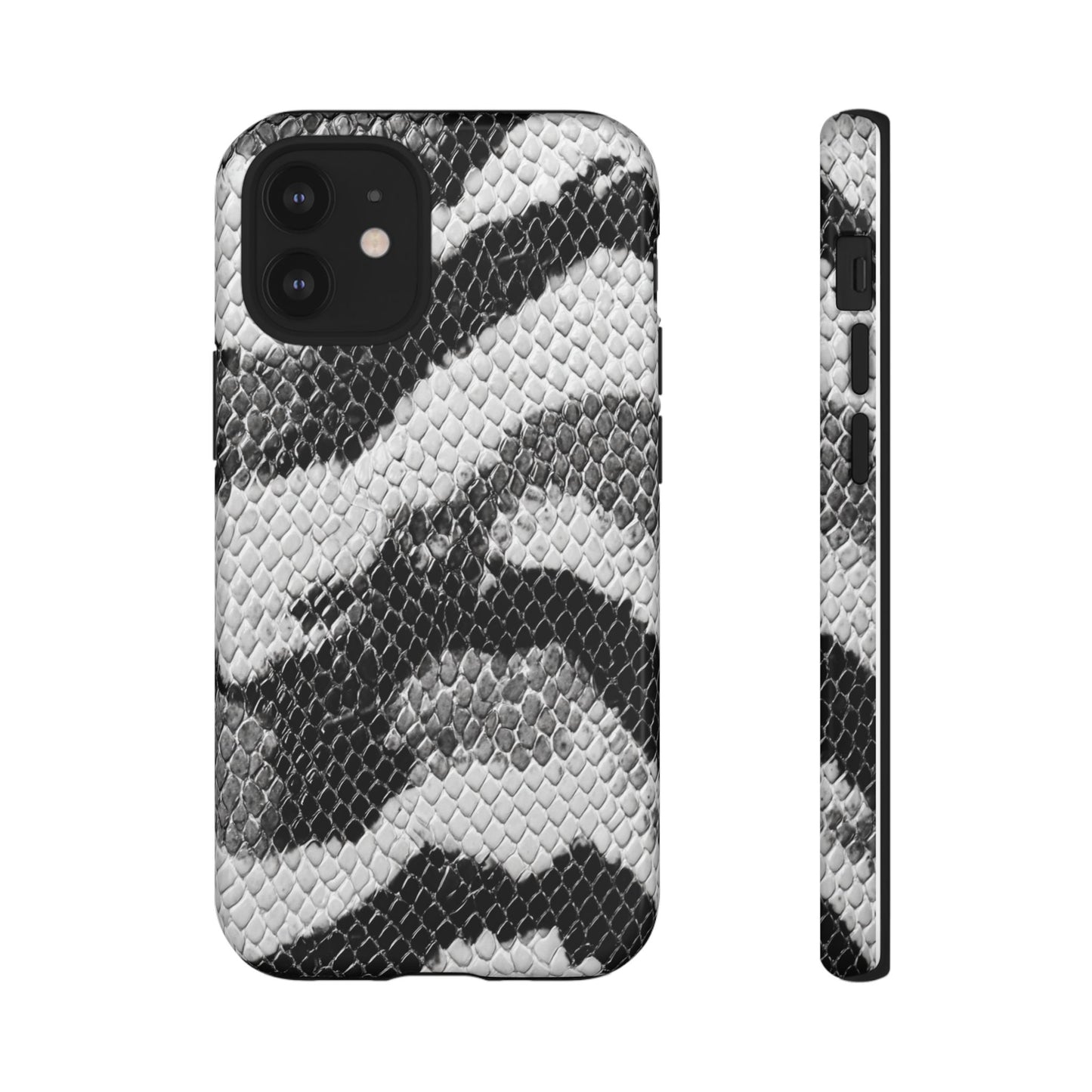 Black & White Snakeskin [TOUGH CASE]