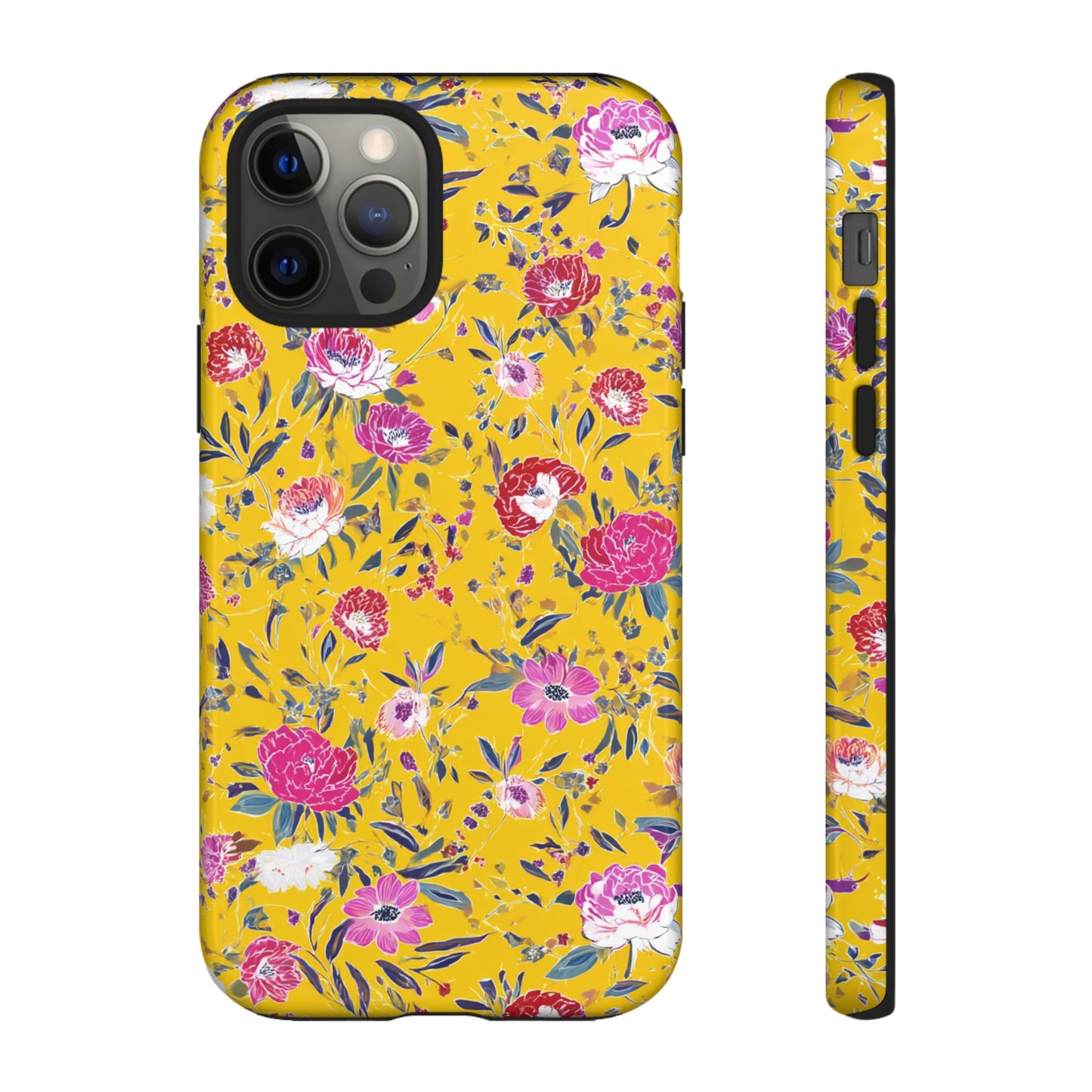 Floral 01 (iPhone X - iPhone 17 Pro Max) [TOUGH CASE]