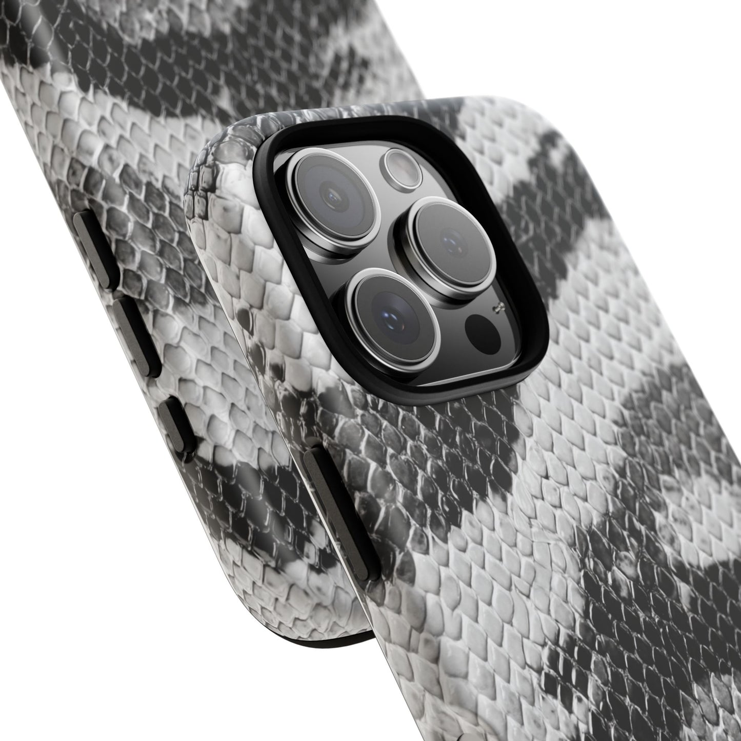 Black & White Snakeskin [TOUGH CASE]