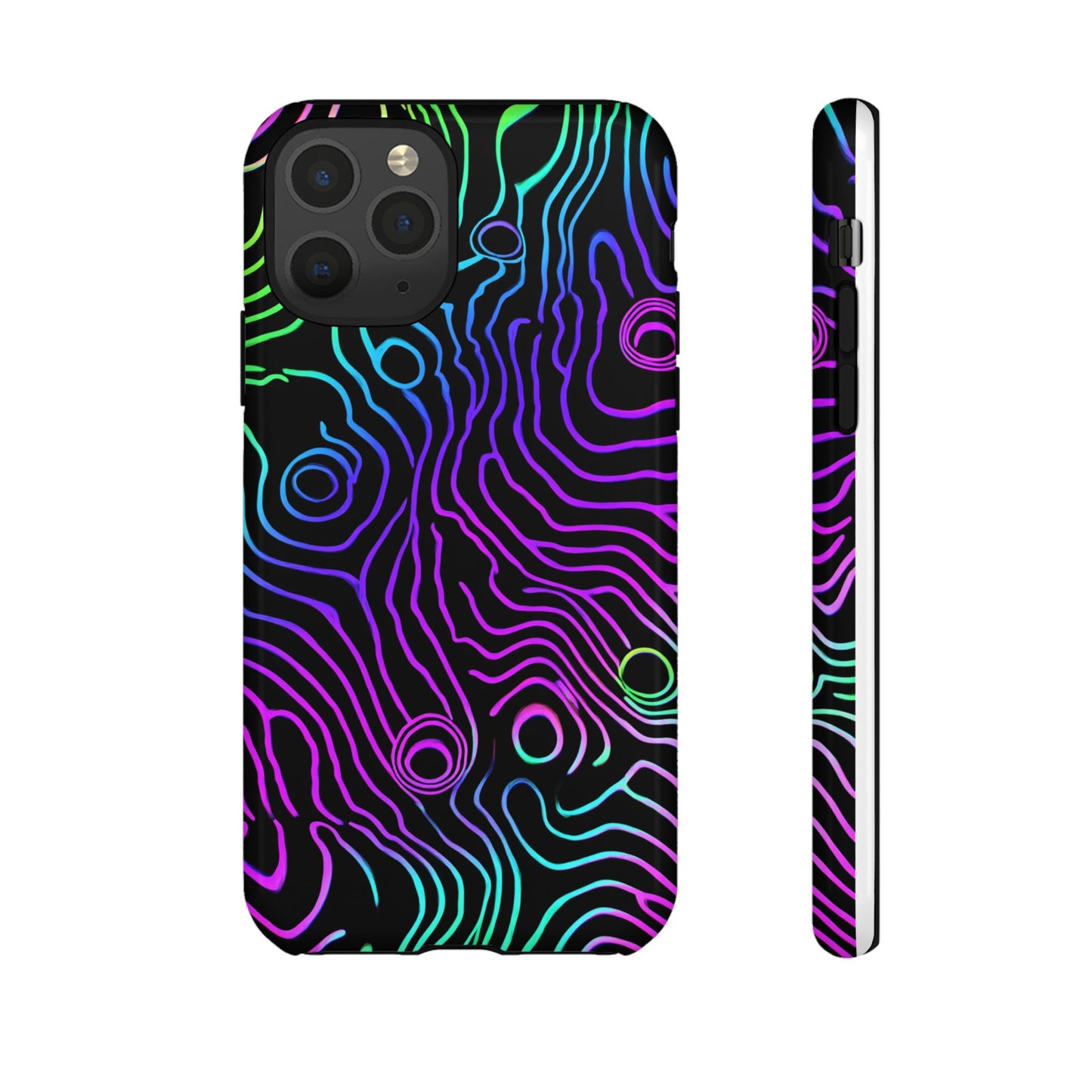 Topographic (iPhone X - iPhone 17 Pro Max) [TOUGH CASE]