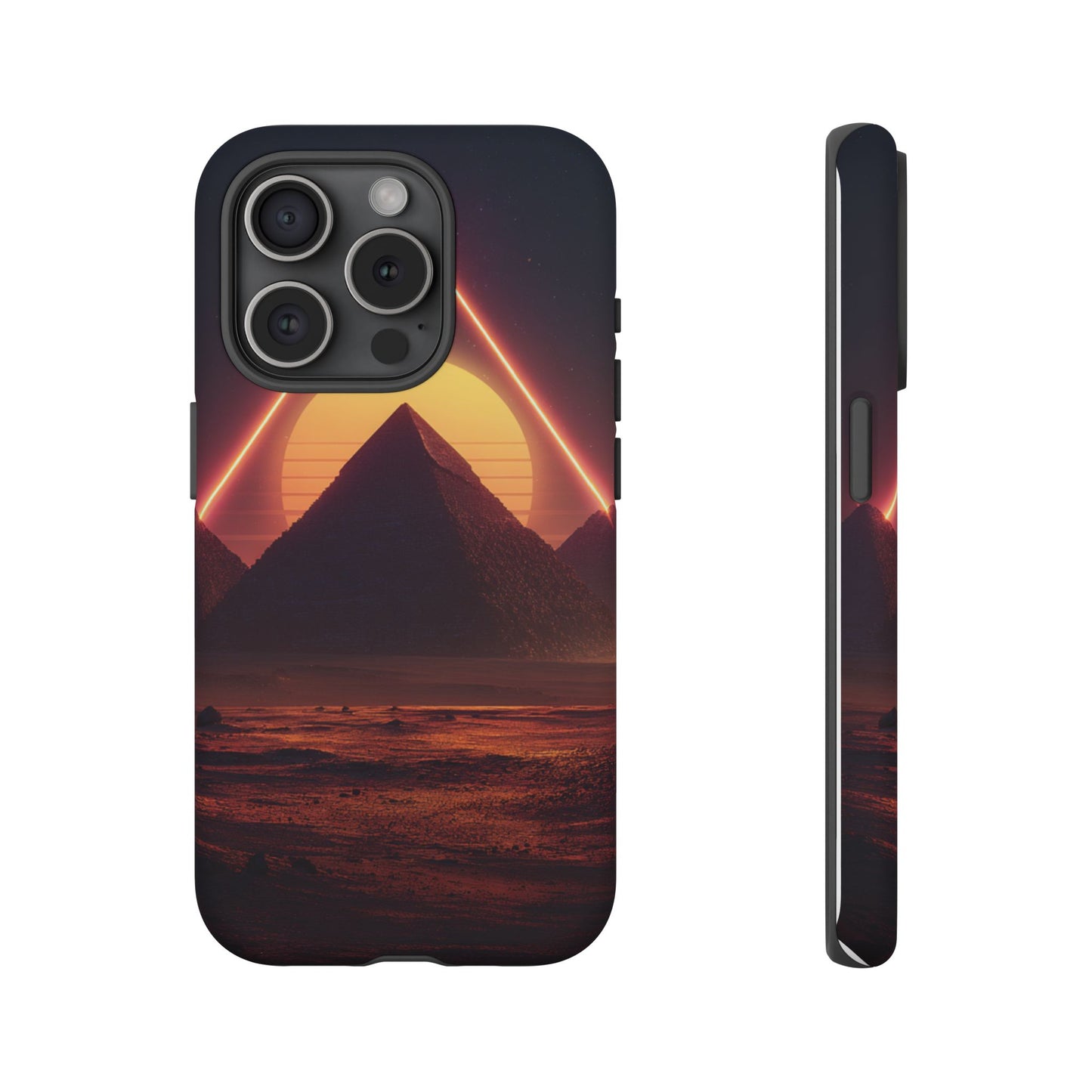 Retro Pyramid Sunset [TOUGH CASE]