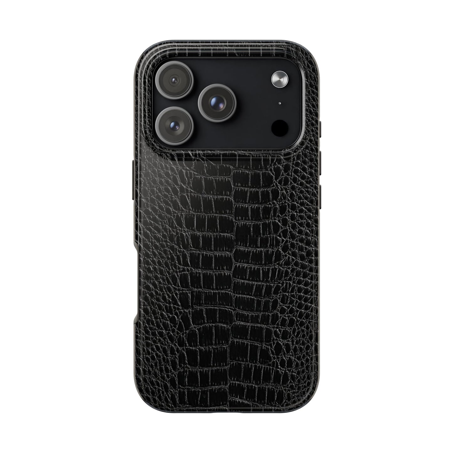 Black Crocodile Skin
