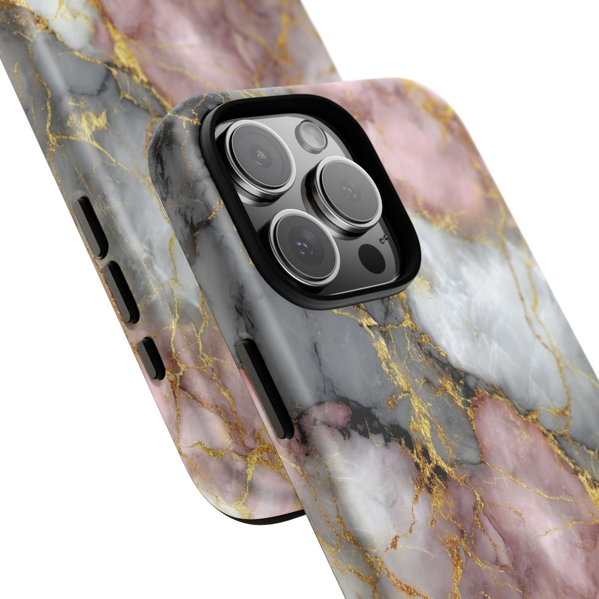 Rose & White Marble