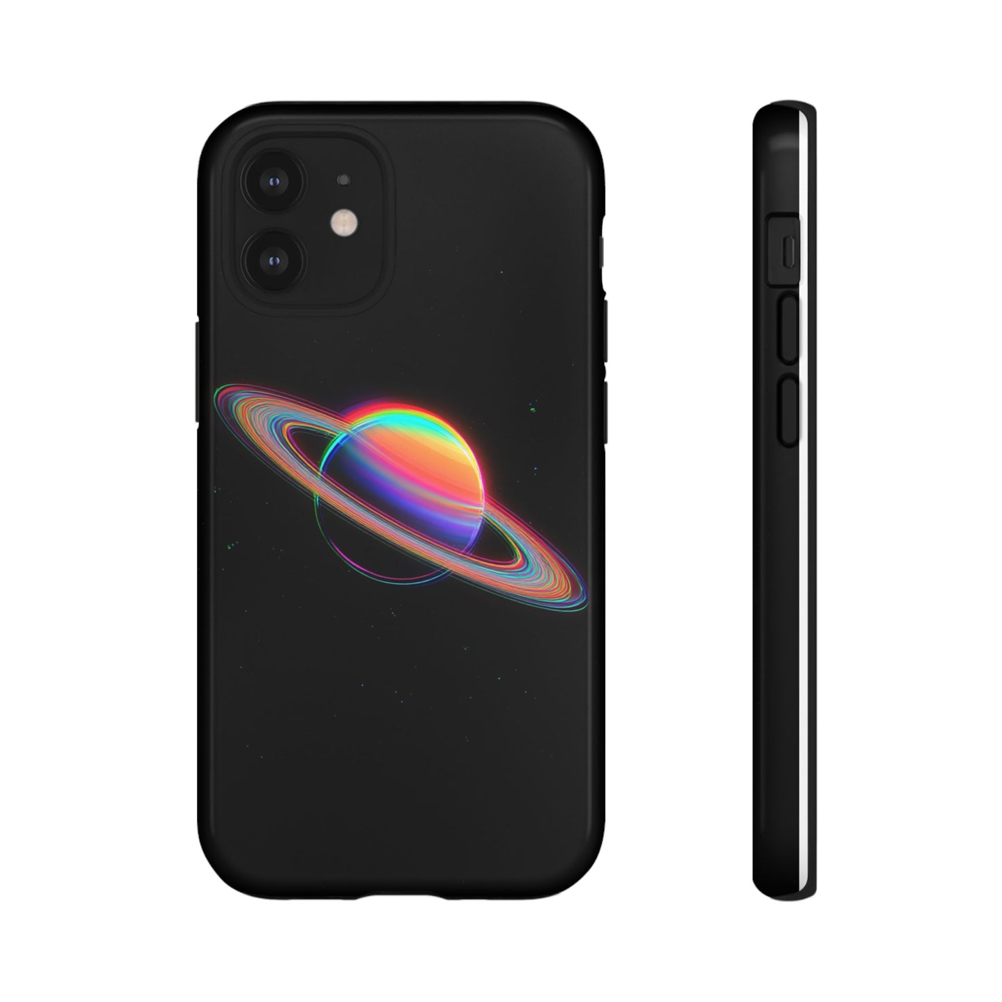 Glitched Saturn – (iPhone X - iPhone 17 Pro Max) [TOUGH CASE]