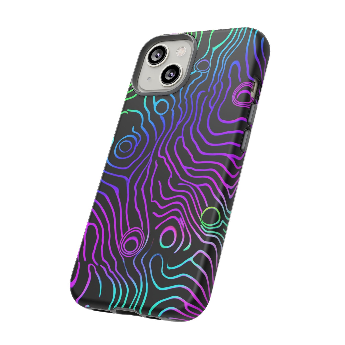 Topographic (iPhone X - iPhone 17 Pro Max) [TOUGH CASE]