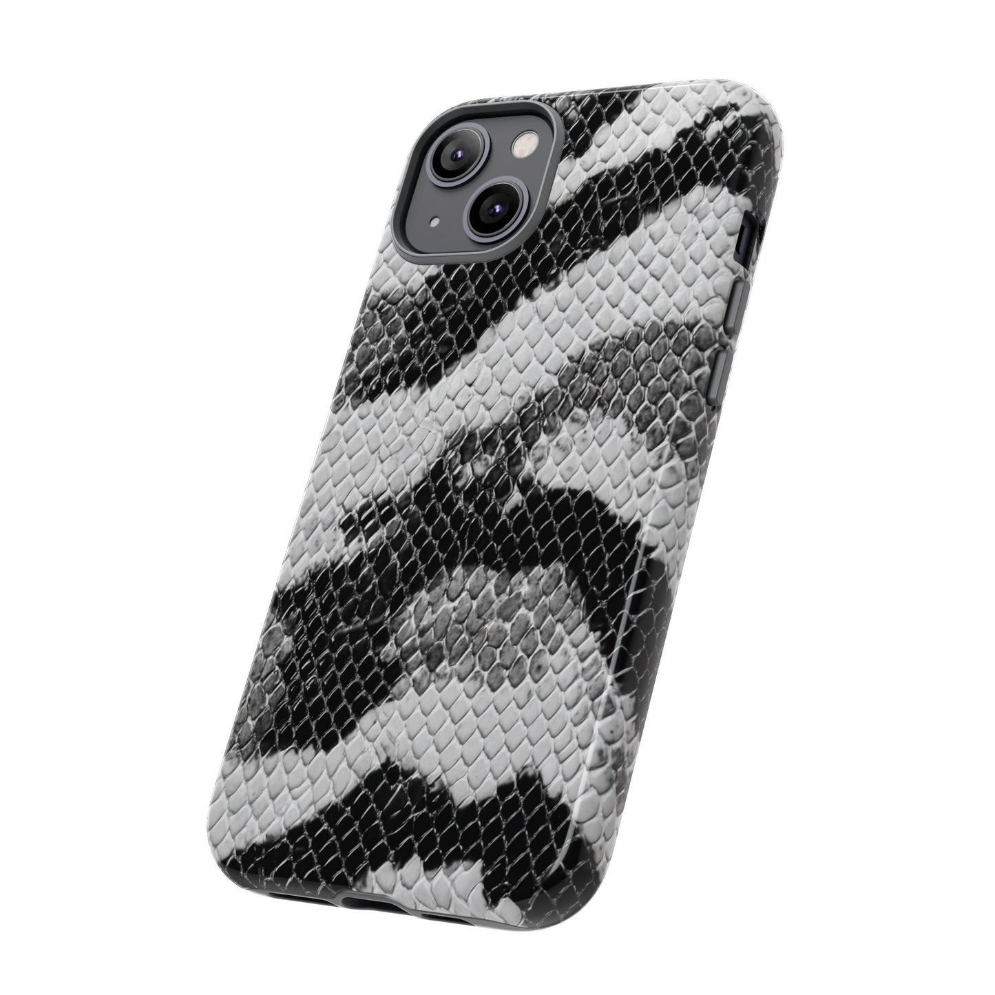 Black & White Snakeskin [TOUGH CASE]