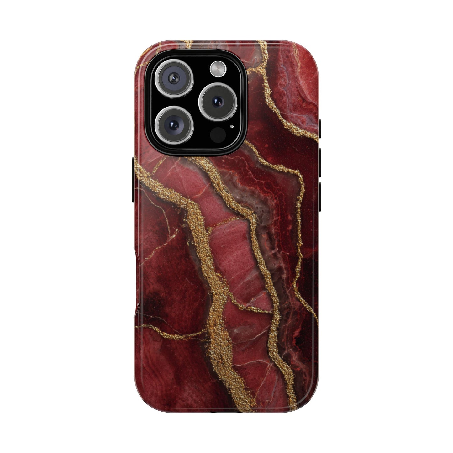 Red & Gold Marble [TOUGH CASE]