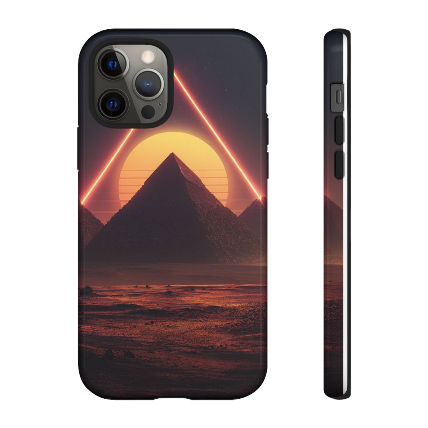 Retro Pyramid Sunset [TOUGH CASE]