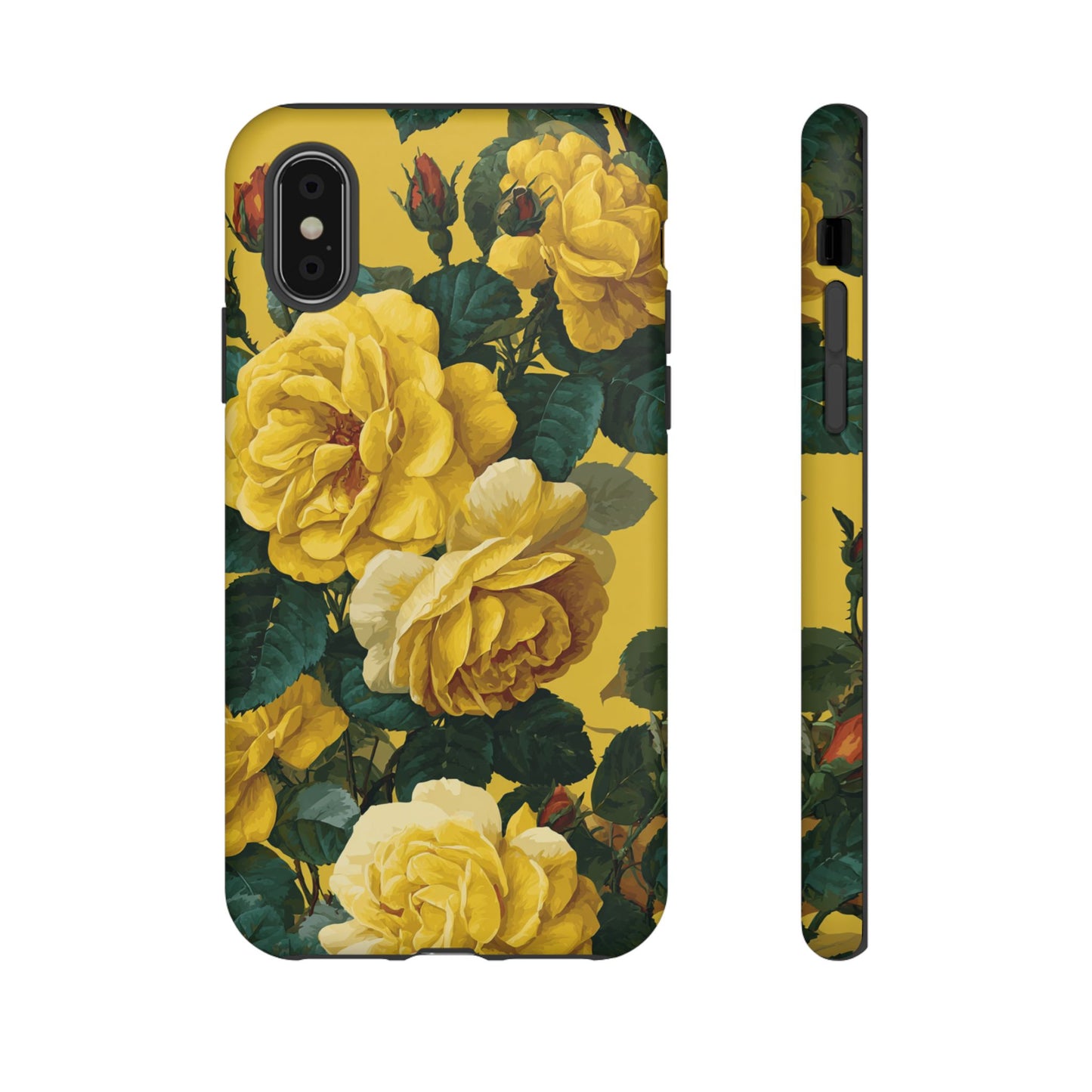 Floral Yellow Roses [TOUGH CASE]