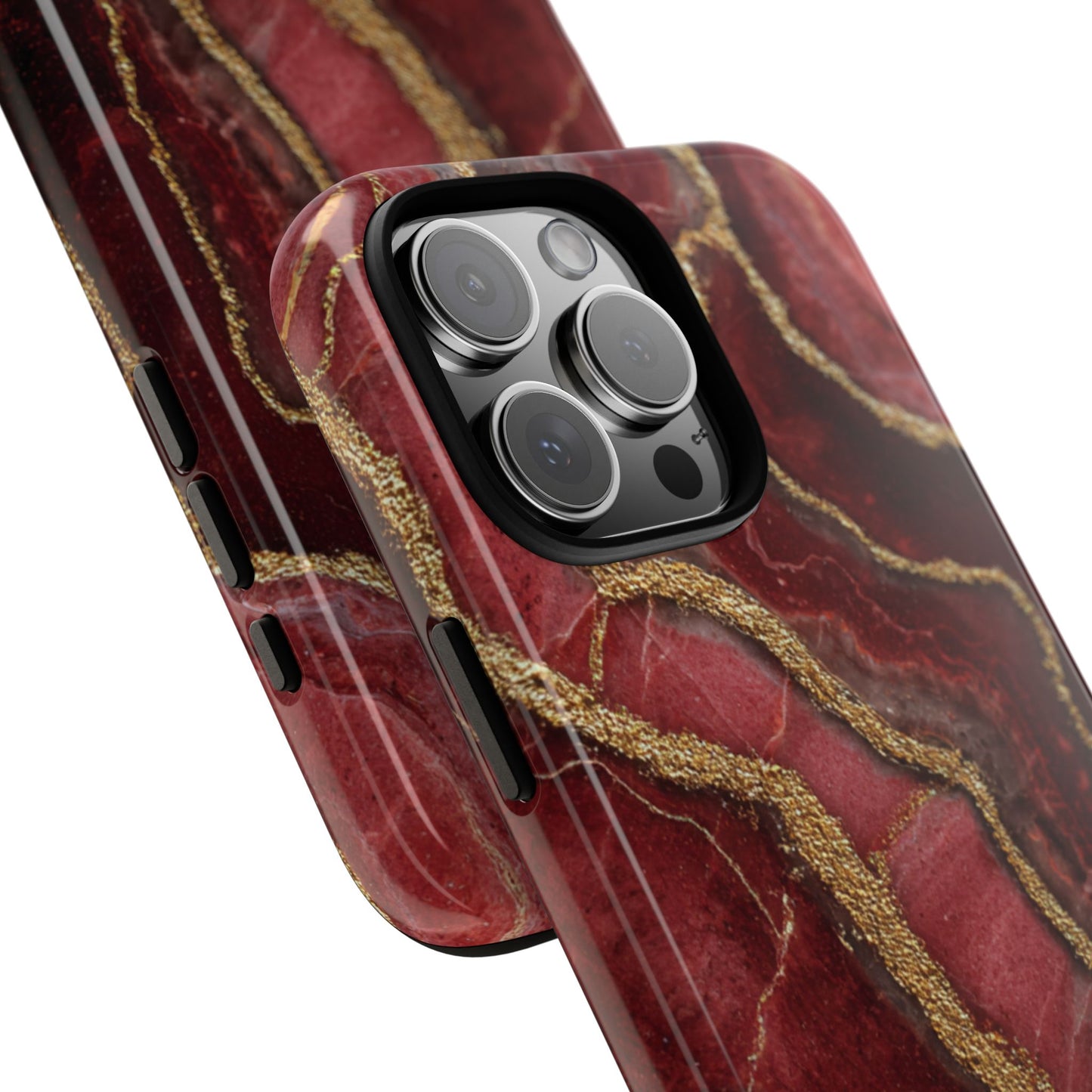 Red & Gold Marble [TOUGH CASE]