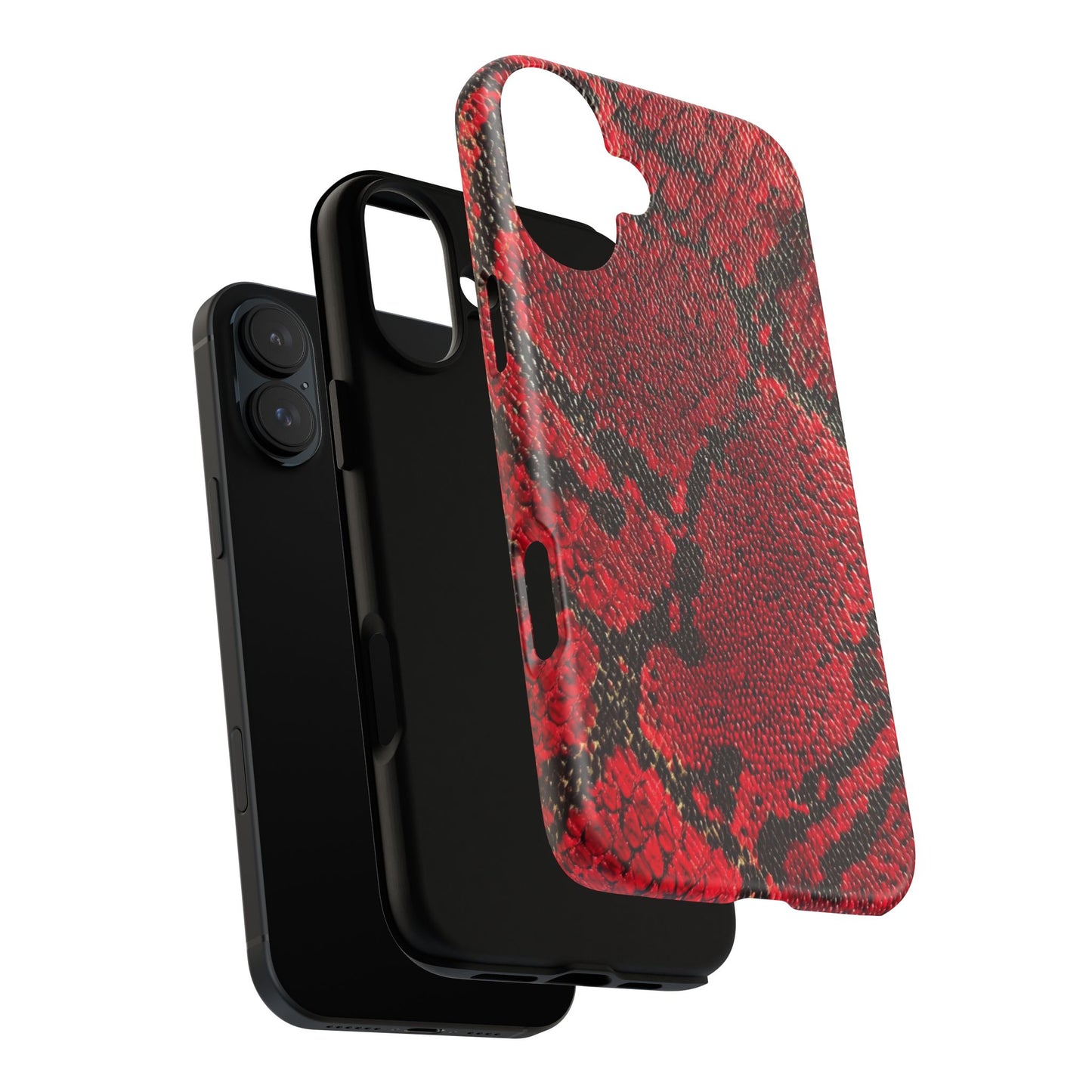 Red Snake Skin [TOUGH CASE]