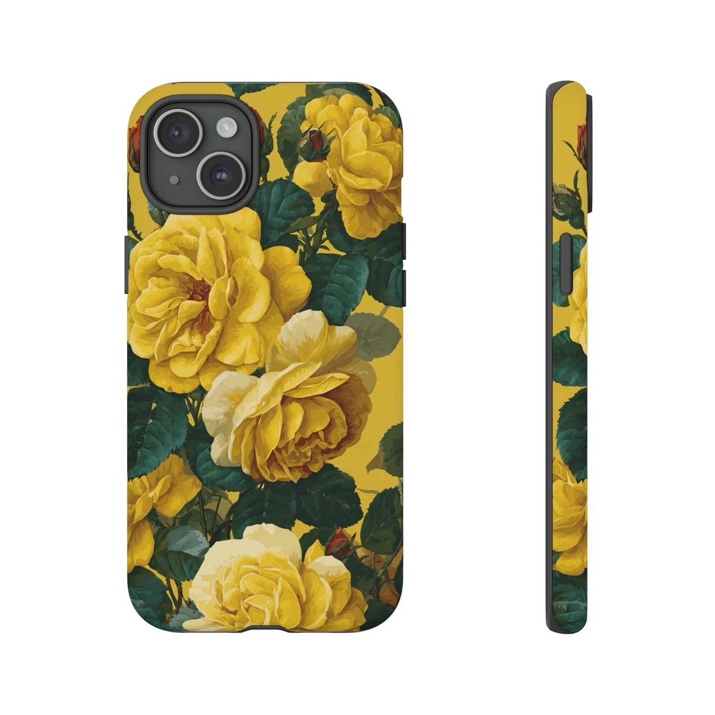 Floral Yellow Roses [TOUGH CASE]