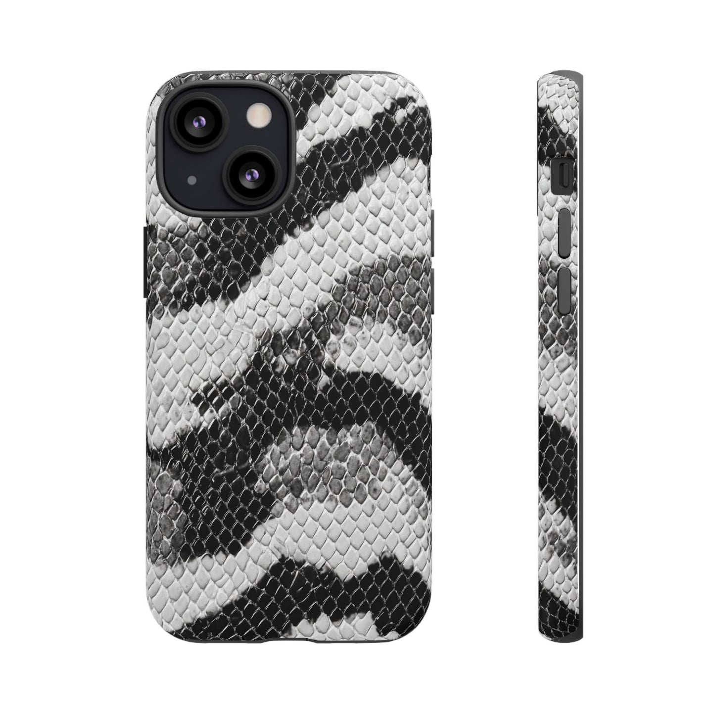 Black & White Snakeskin [TOUGH CASE]