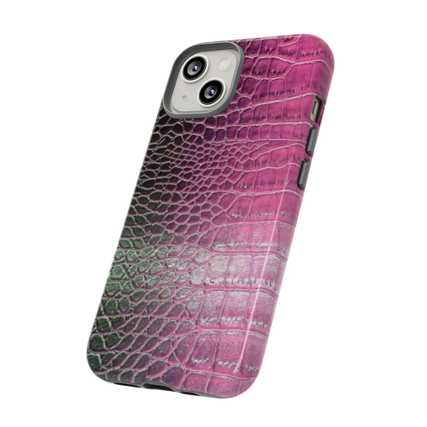 Purple Crocodile Leather [TOUGH CASE]