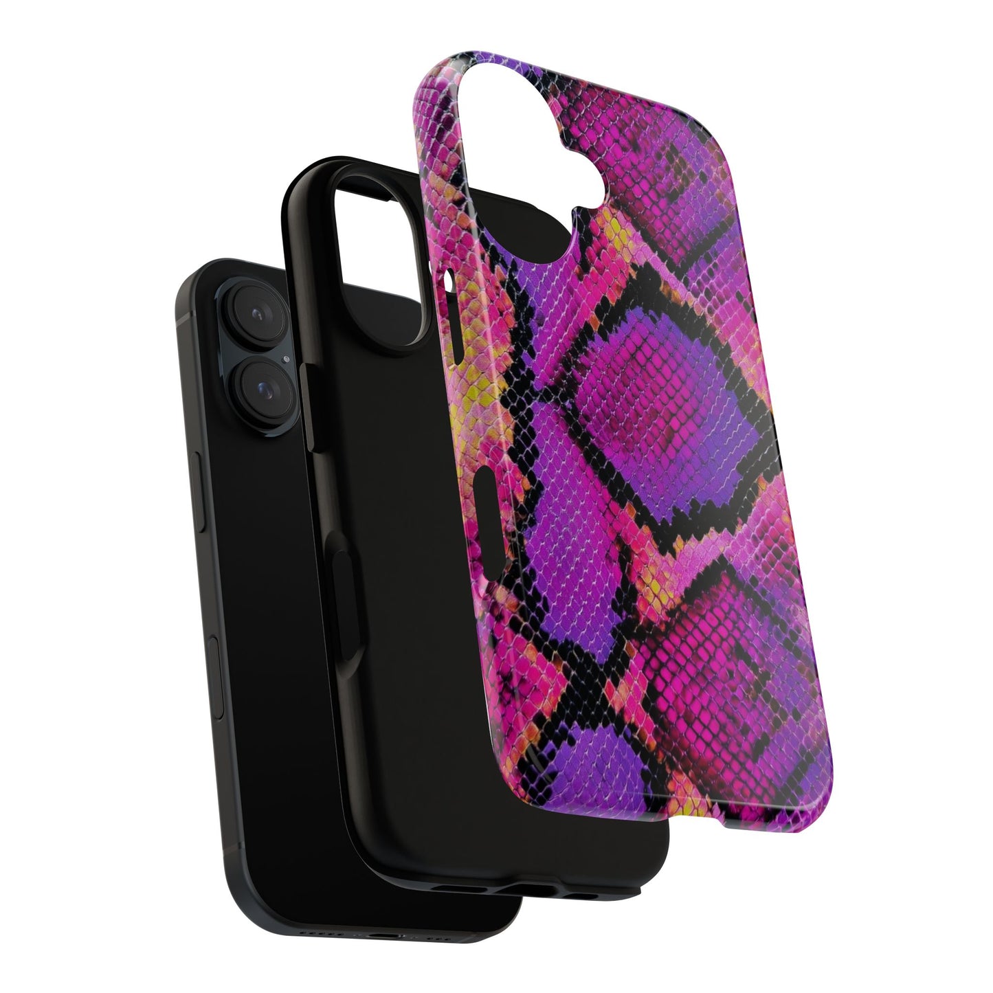 Purple Pink Snake Skin [TOUGH CASE]