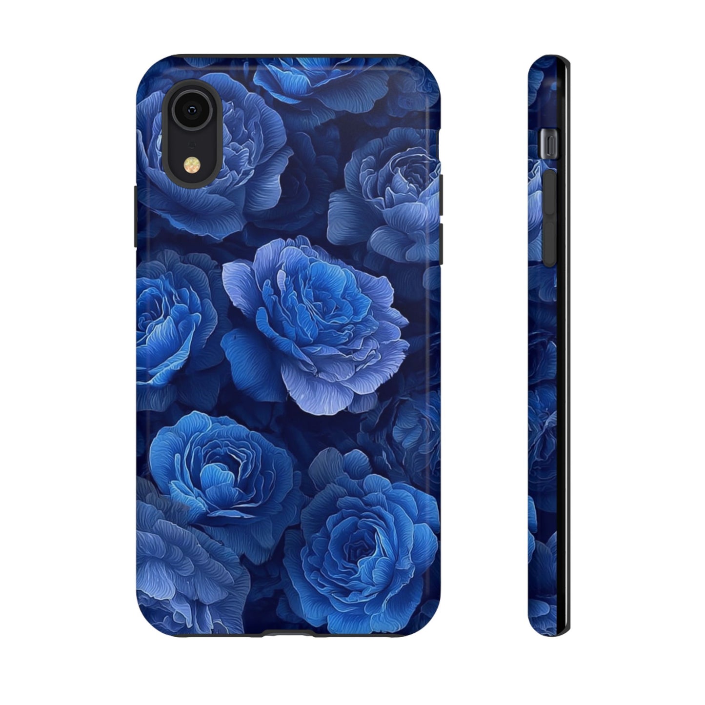 Floral Blue Roses [TOUGH CASE]
