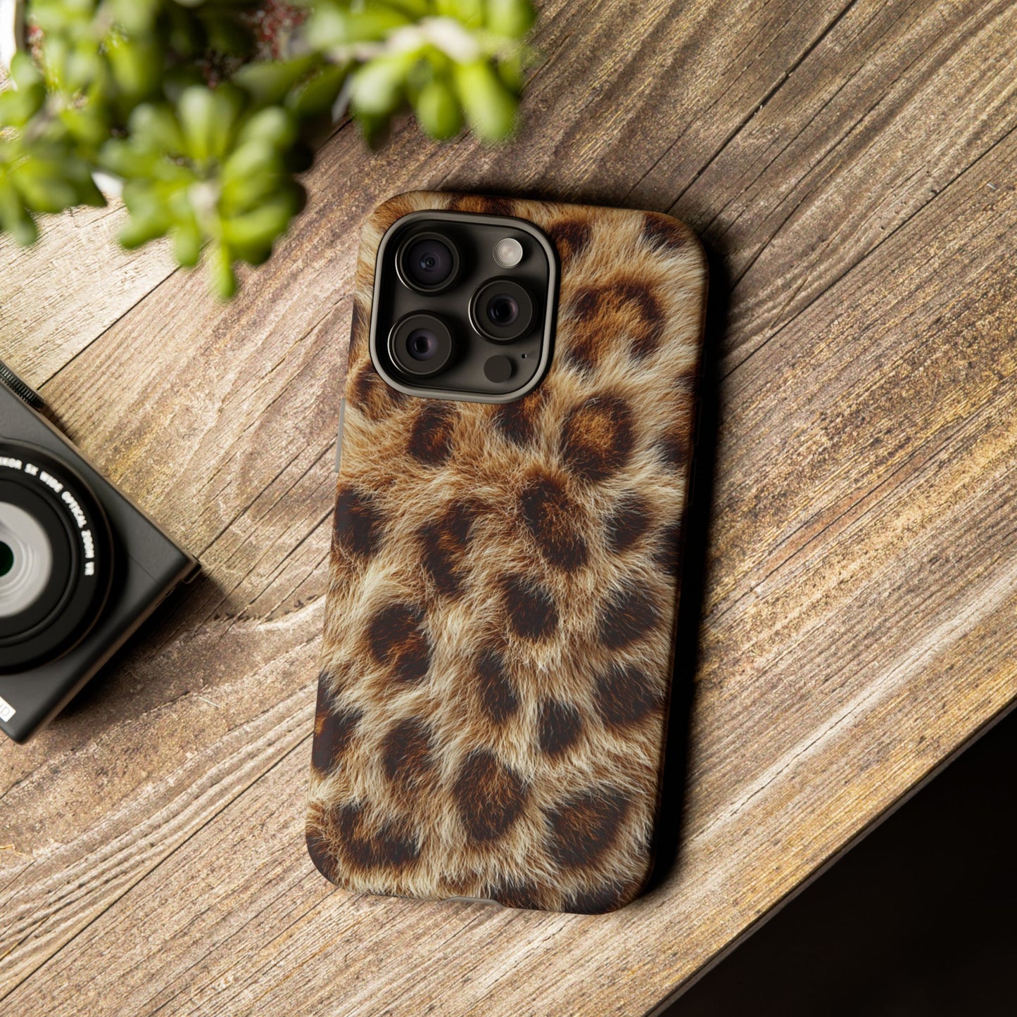 Leopard Print (iPhone X - iPhone 17 Pro Max) [TOUGH CASE]