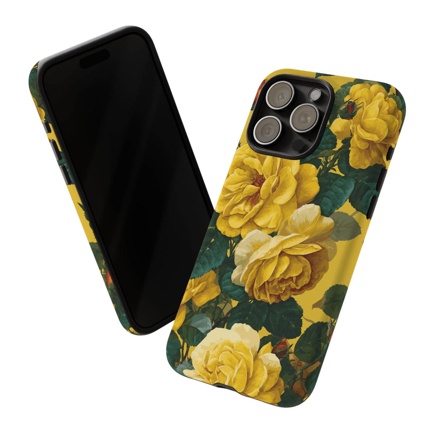 Floral Yellow Roses [TOUGH CASE]