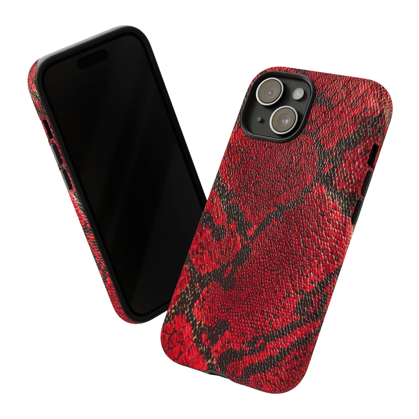 Red Snake Skin [TOUGH CASE]
