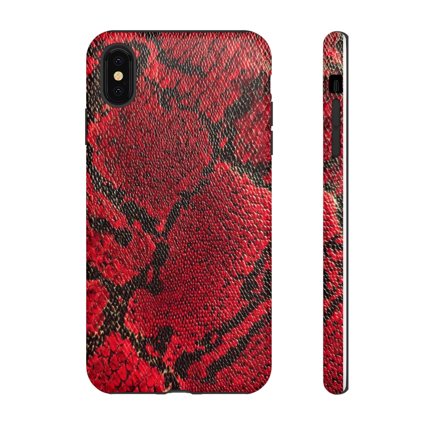 Red Snake Skin [TOUGH CASE]