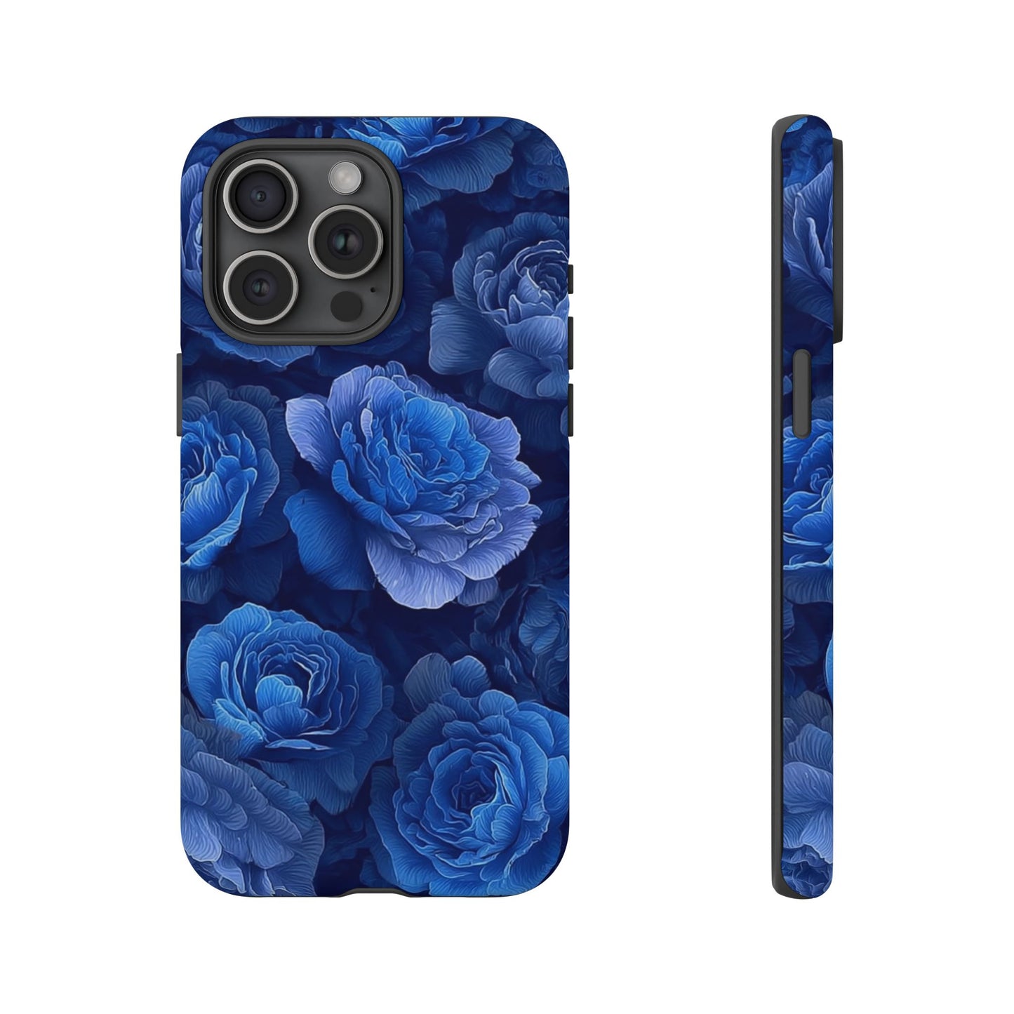 Floral Blue Roses [TOUGH CASE]