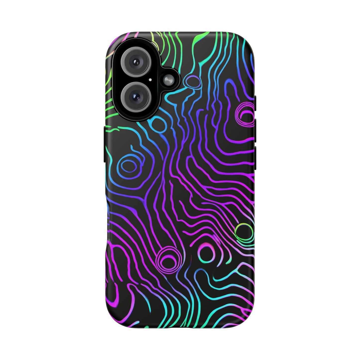 Topographic (iPhone X - iPhone 17 Pro Max) [TOUGH CASE]