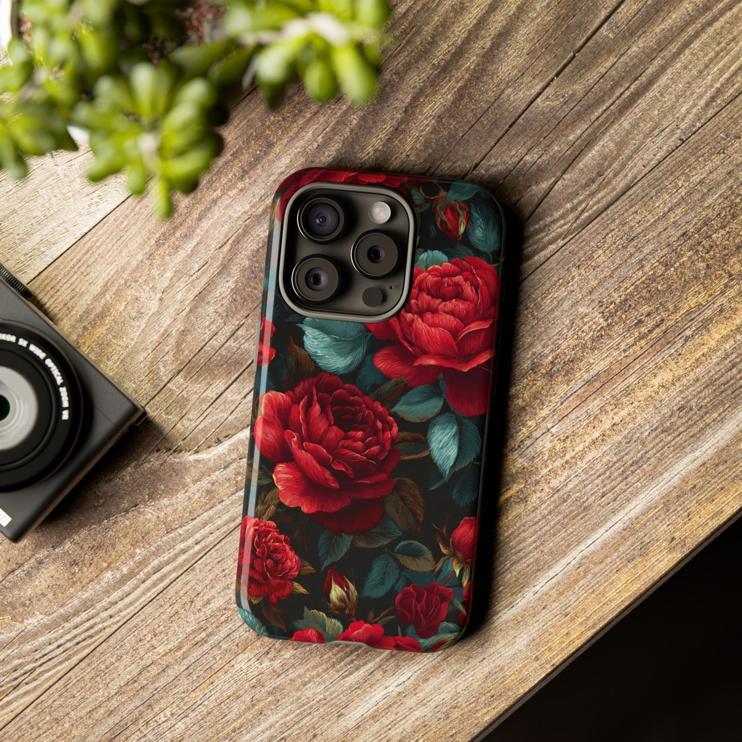 BESTSELLER Floral Red Roses [TOUGH CASE]