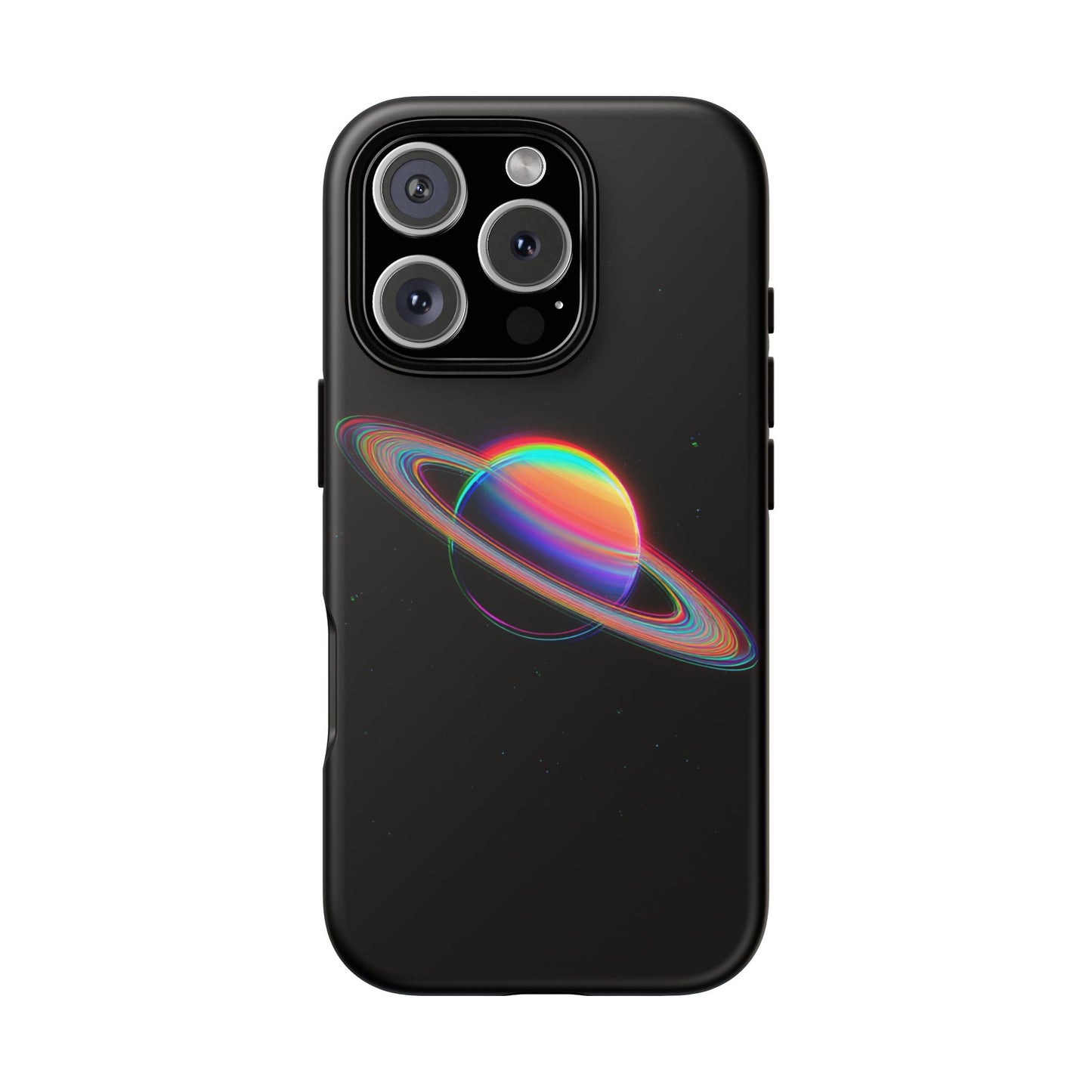 Glitched Saturn – (iPhone X - iPhone 17 Pro Max) [TOUGH CASE]