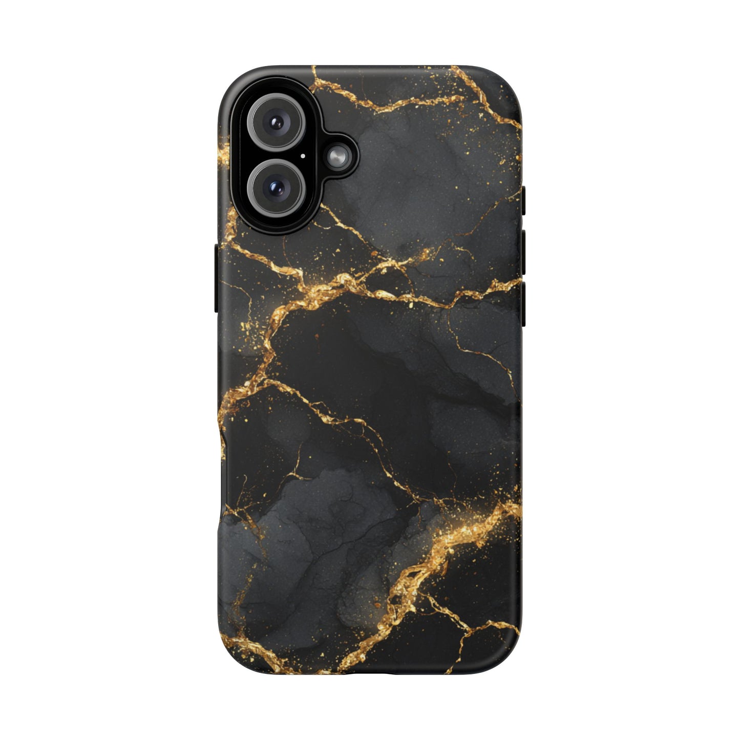 Black & Gold Marble [TOUGH CASE]