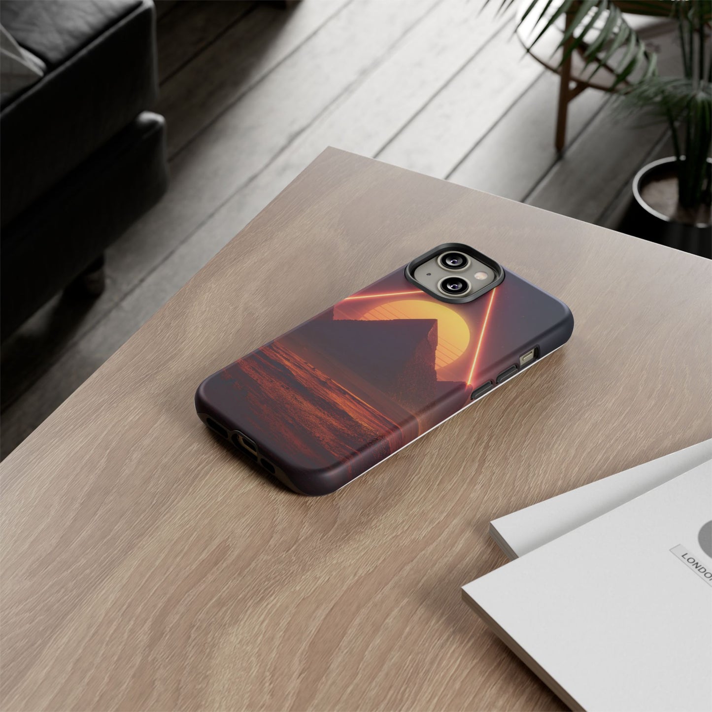 Retro Pyramid Sunset [TOUGH CASE]