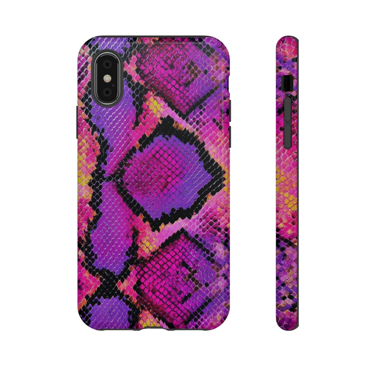 Purple Pink Snake Skin [TOUGH CASE]