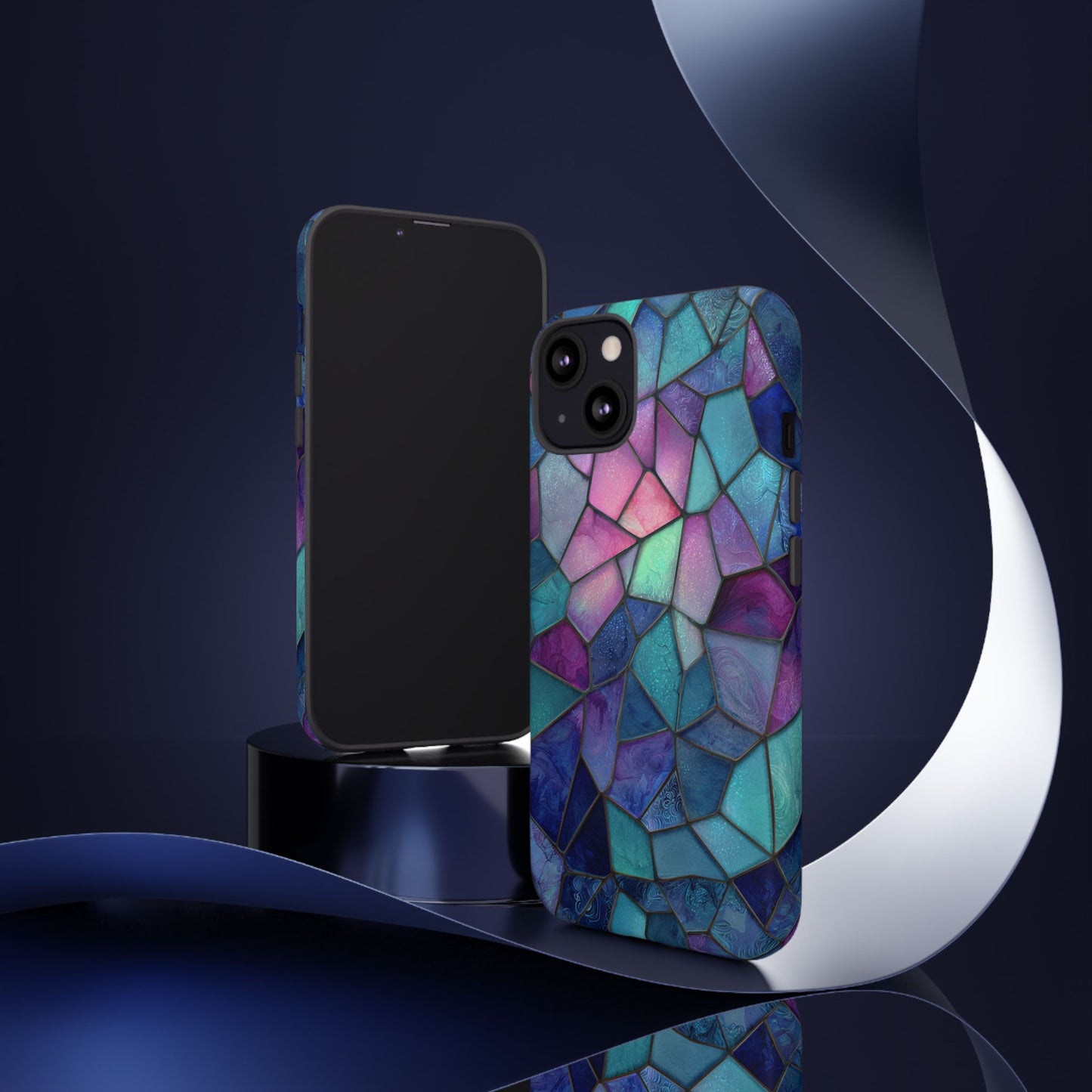 Stained Glass (iPhone X - iPhone 17 Pro Max) [TOUGH CASE]