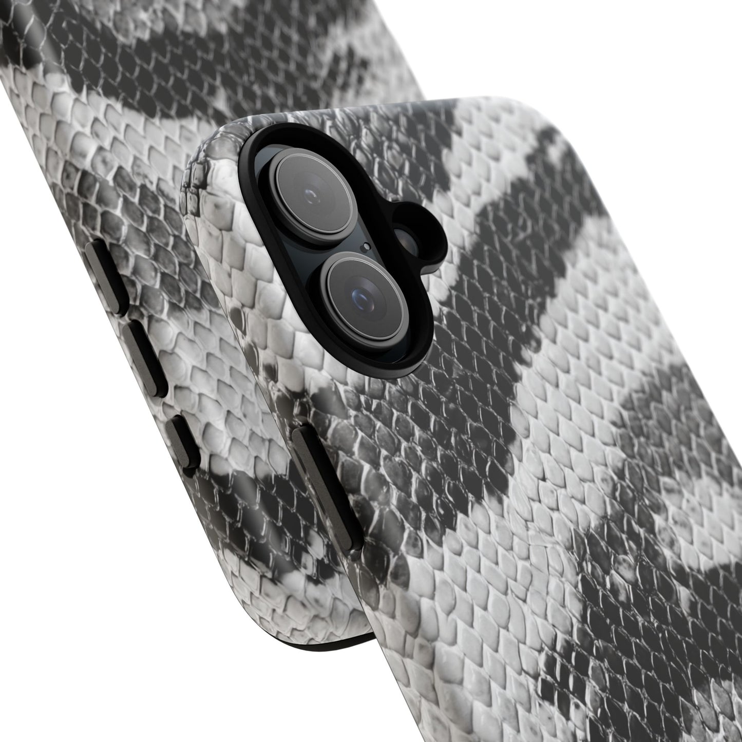 Black & White Snakeskin [TOUGH CASE]