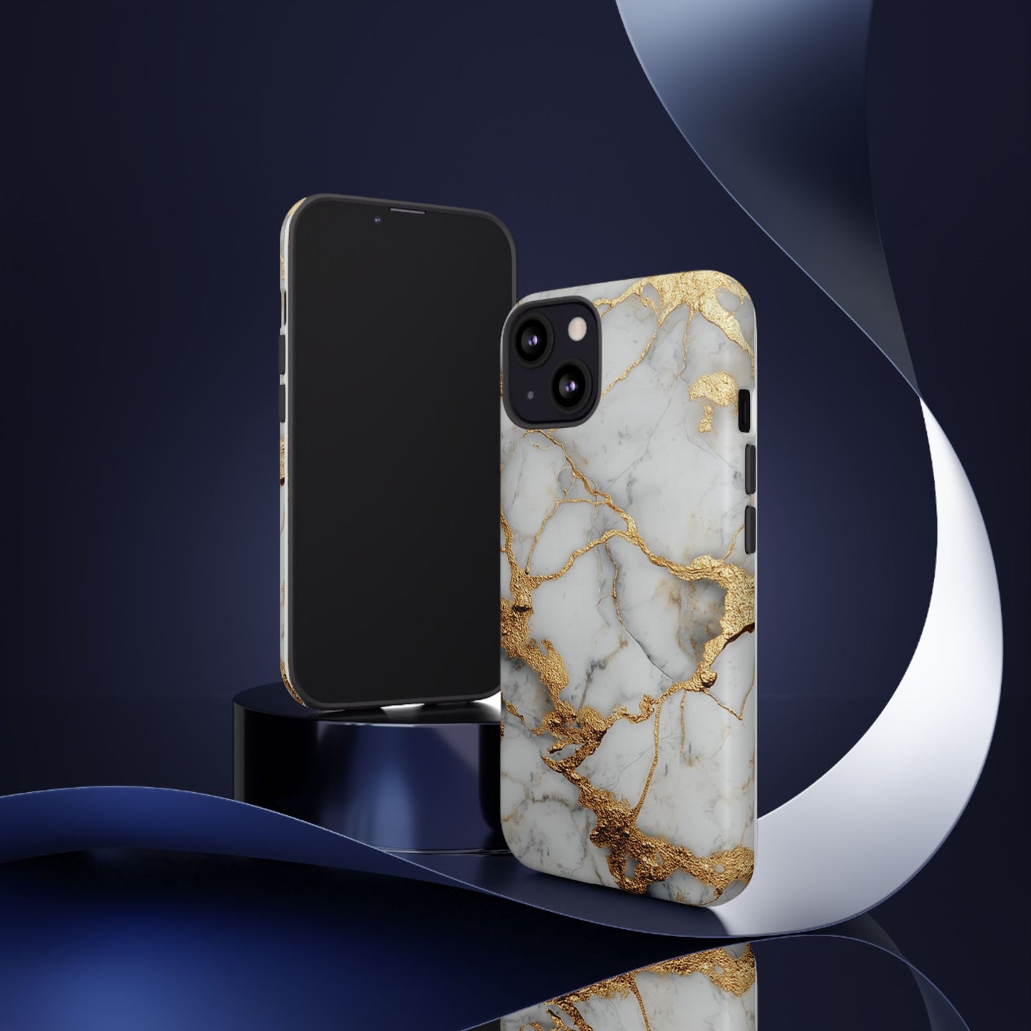 White & Gold Marble [TOUGH CASE]