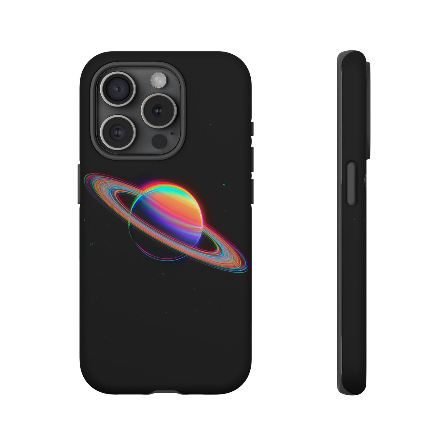 Glitched Saturn – (iPhone X - iPhone 17 Pro Max) [TOUGH CASE]