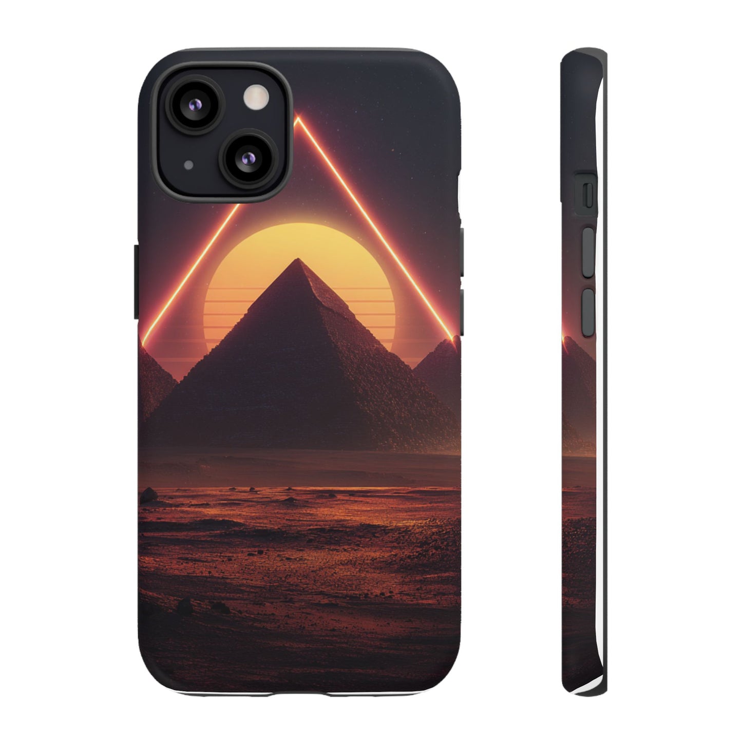 Retro Pyramid Sunset [TOUGH CASE]
