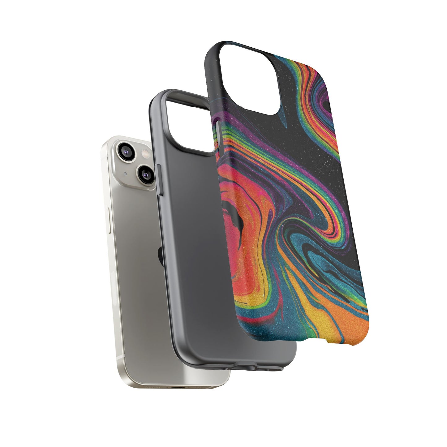 Rainbow Swirls [TOUGH CASE]
