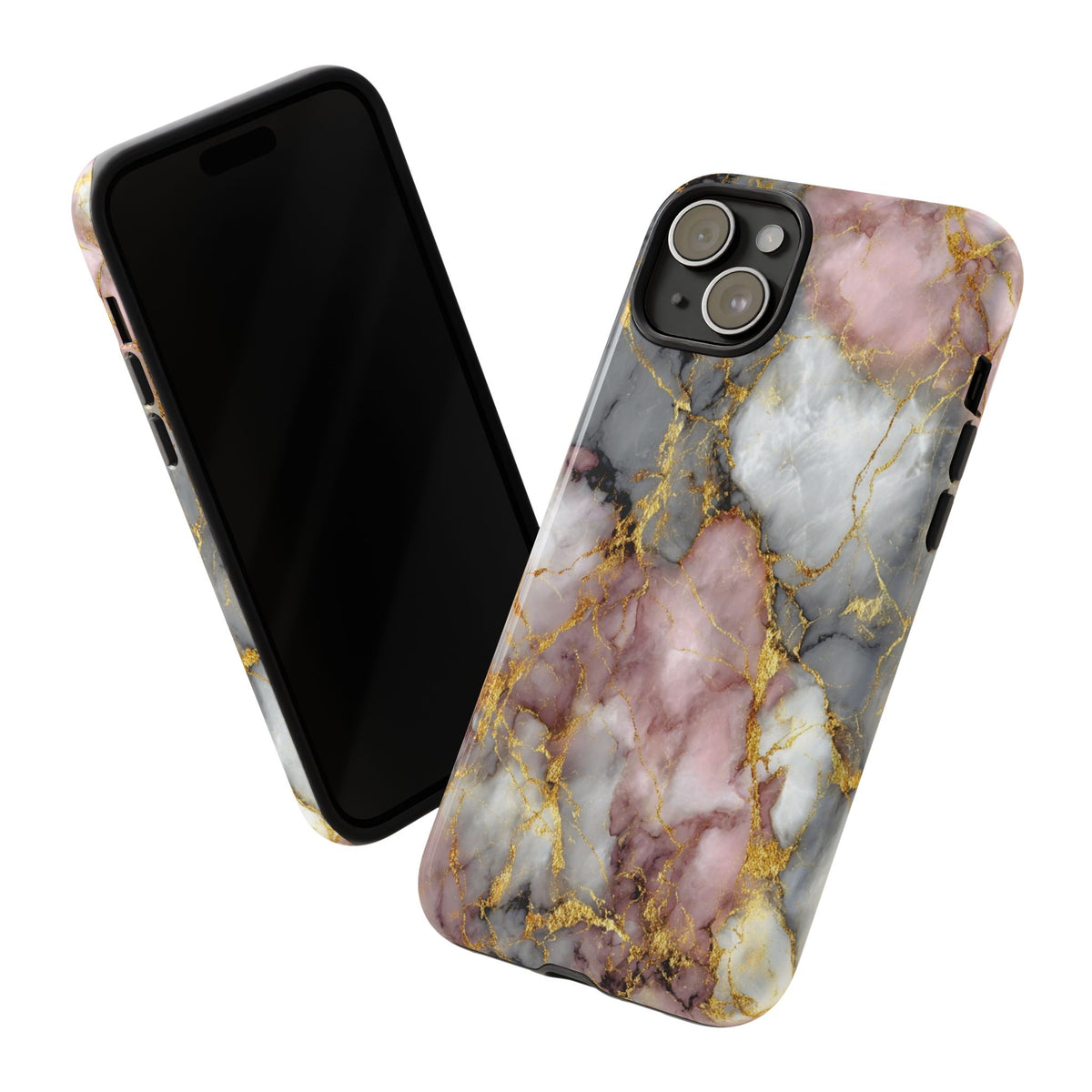 Rose & White Marble