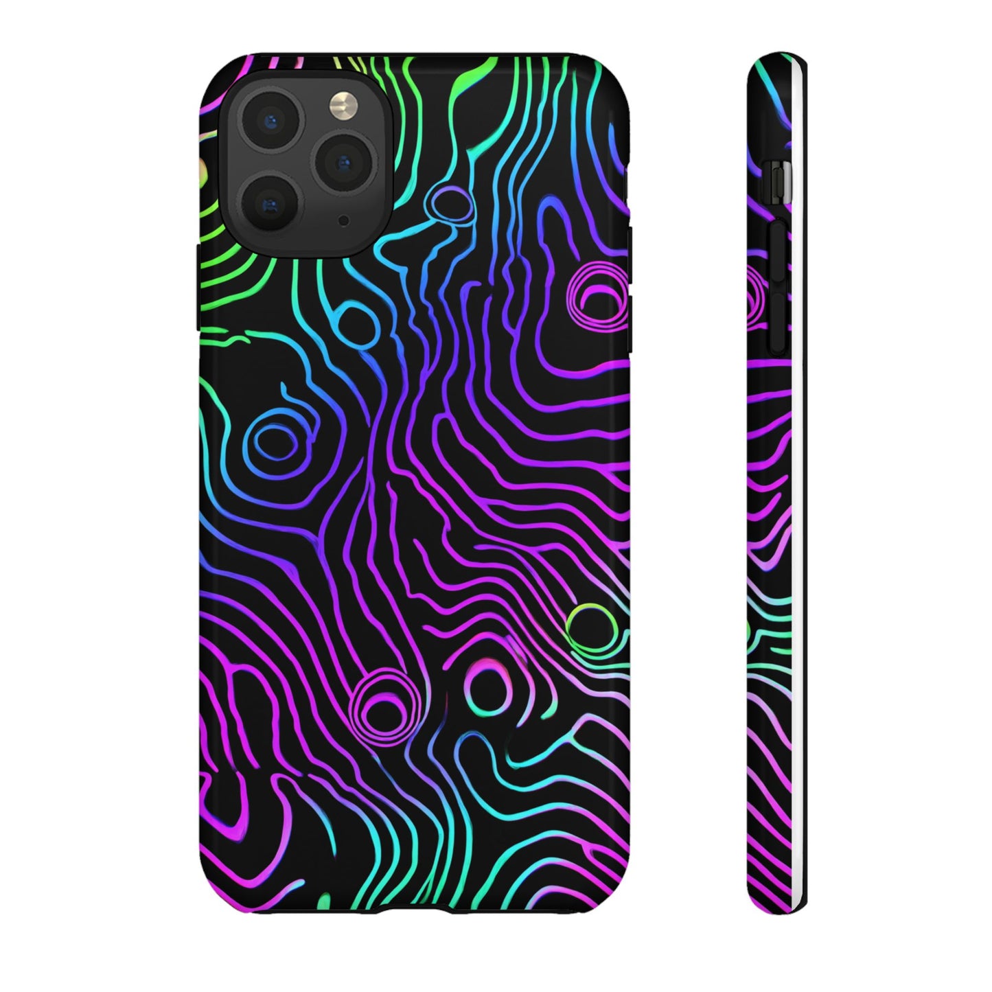 Topographic (iPhone X - iPhone 17 Pro Max) [TOUGH CASE]