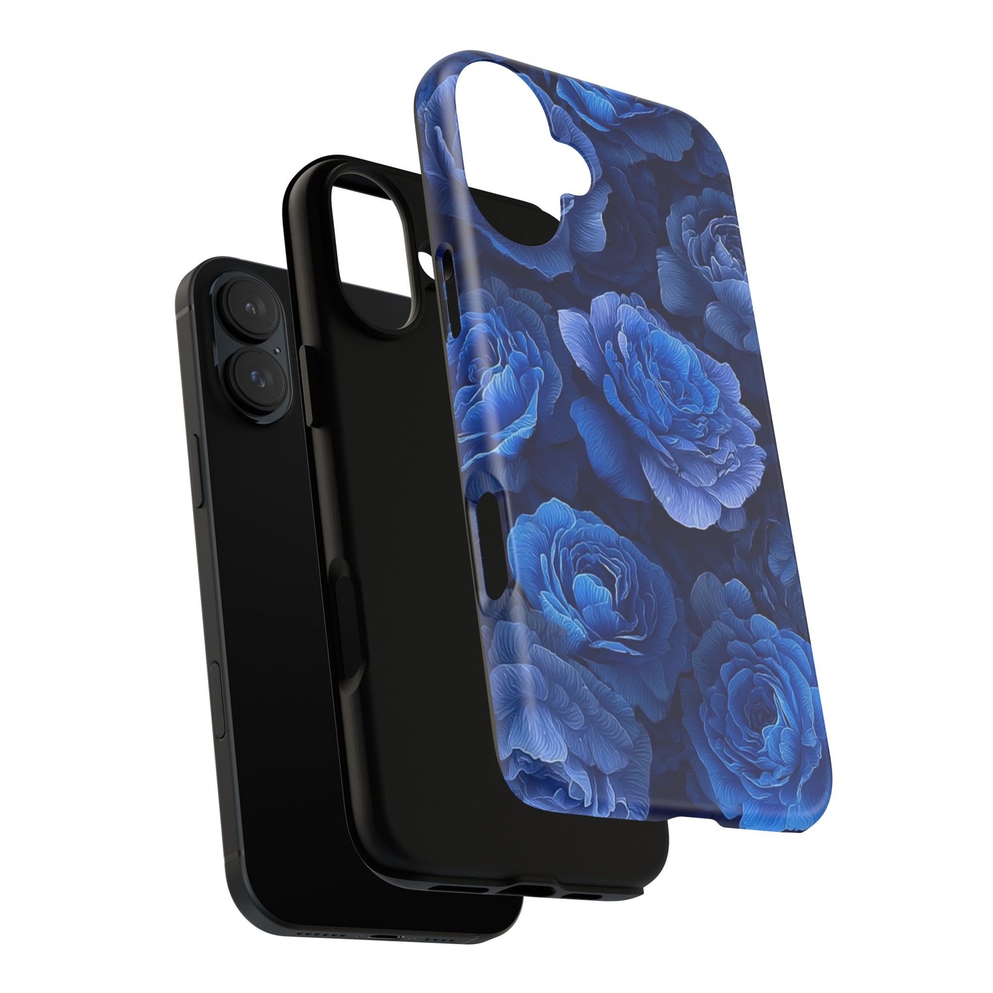 Floral Blue Roses [TOUGH CASE]