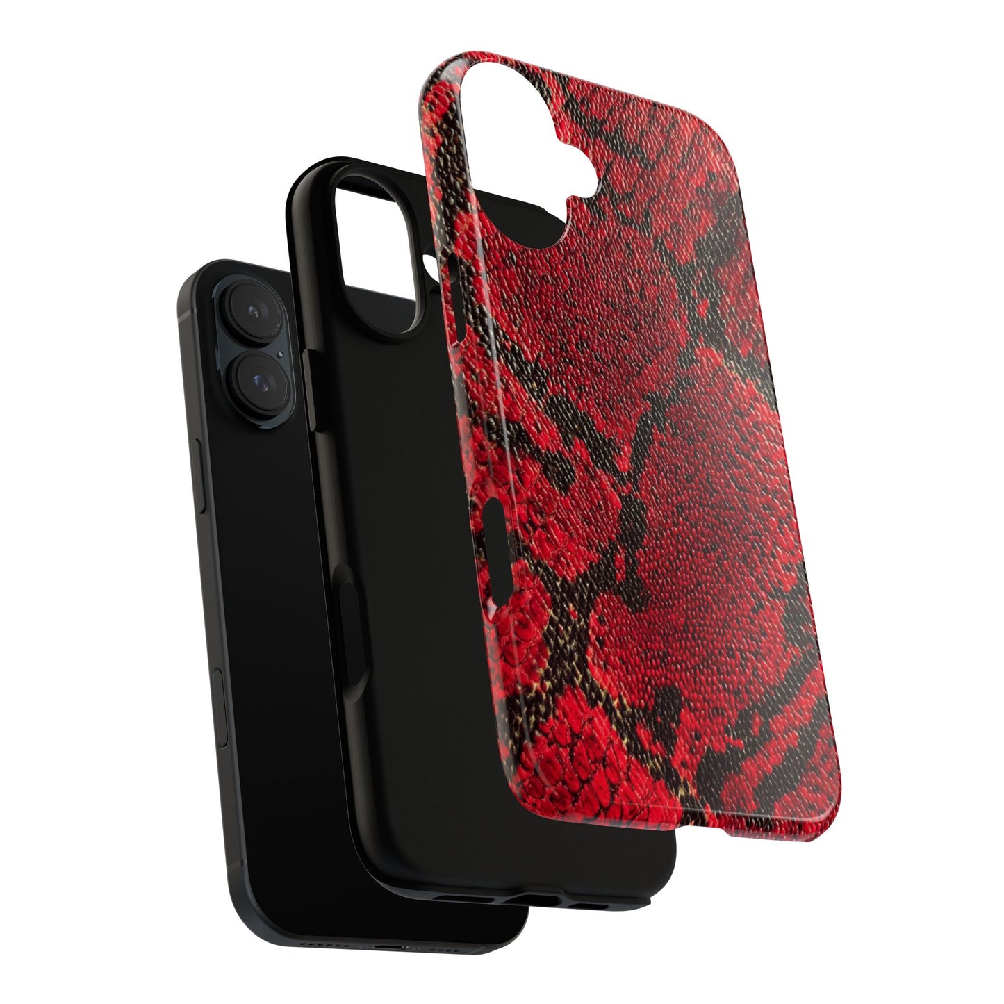 Red Snake Skin [TOUGH CASE]