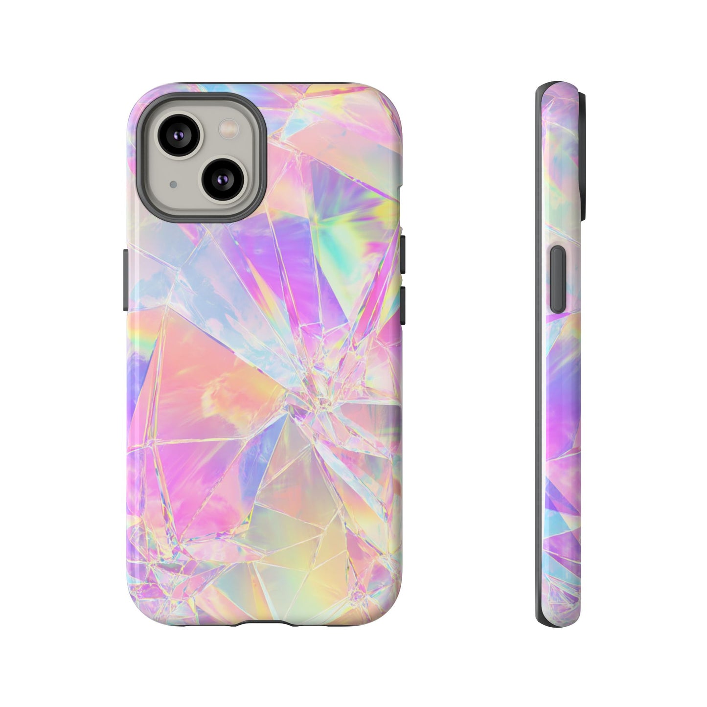 Iridescent Shards Phone Case (iPhone X - iPhone 17 Pro Max) [TOUGH CASE]