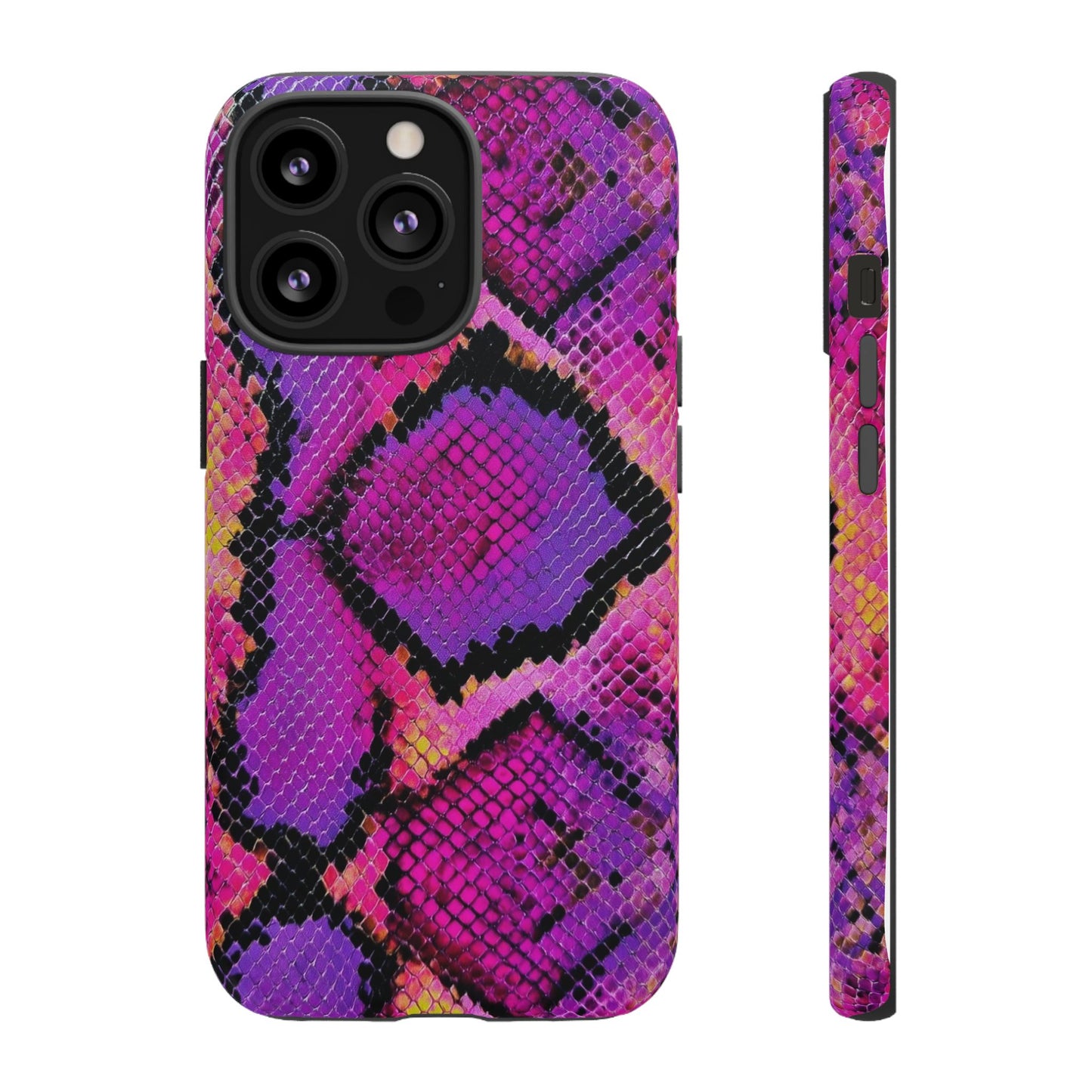 Purple Pink Snake Skin [TOUGH CASE]