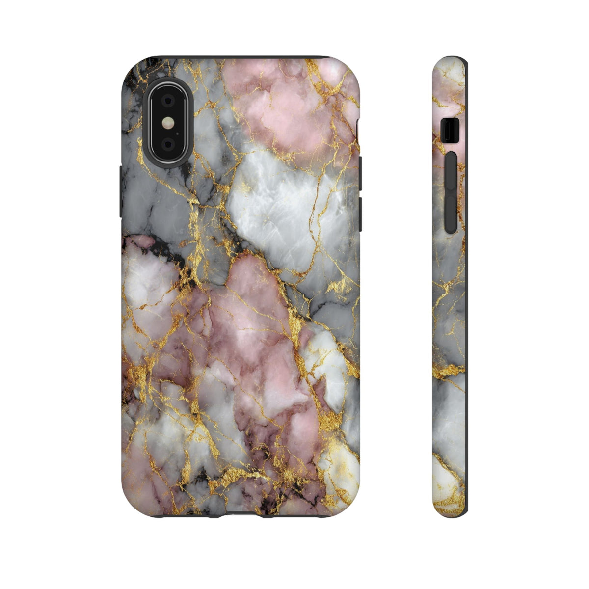 Rose & White Marble
