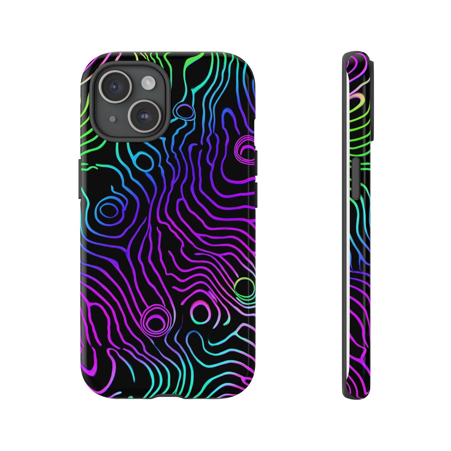 Topographic (iPhone X - iPhone 17 Pro Max) [TOUGH CASE]