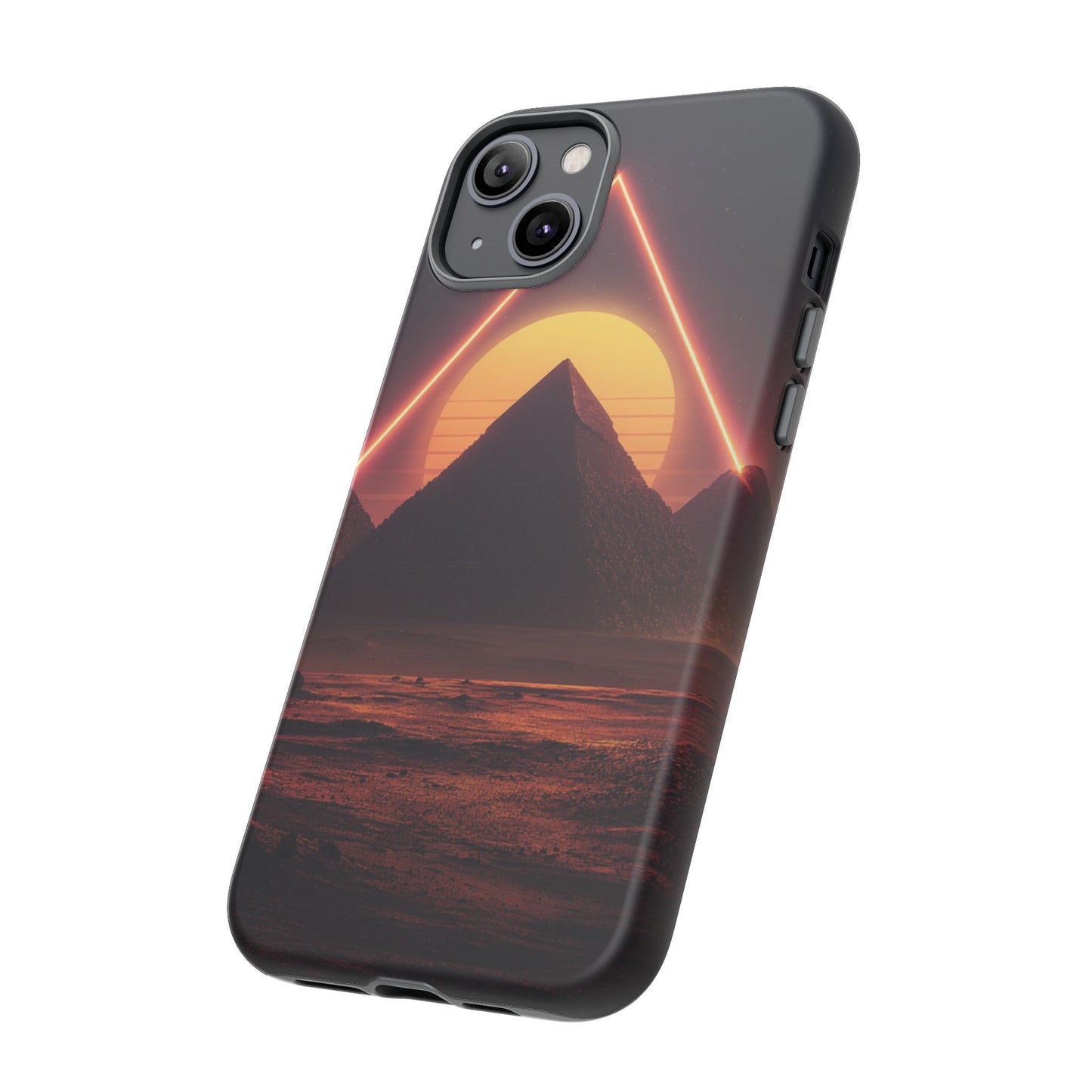Retro Pyramid Sunset [TOUGH CASE]